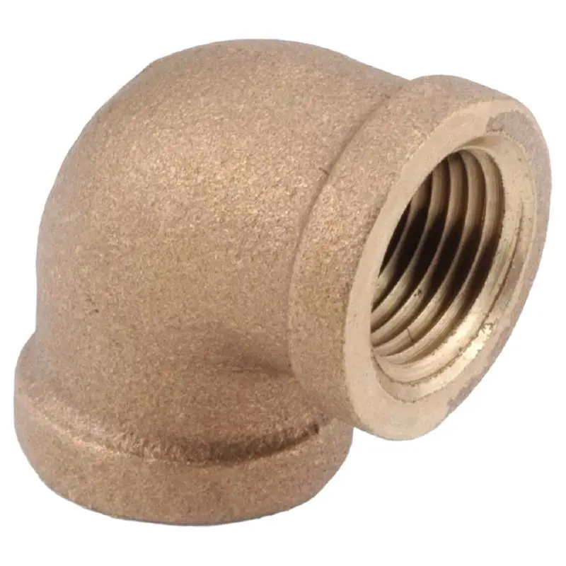 Anderson Metals 3/4 . FIP X 3/4 . D FIP Brass 90 Degree Elbow Pack 5