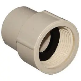 0.5- CPVC Female Pipe Thread Adapter Rubber Gasket Genova