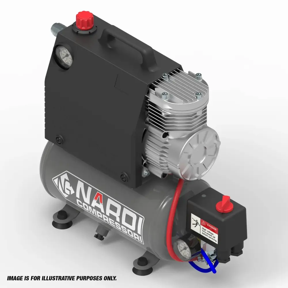 NARDI SILVERSTONE 2 12v/24v 5ltr Compressor - SIL56021224
