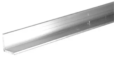 SteelWorks 11348 Aluminum Angle 1/16 x 3/4 Inch 48 Inch Long Mill Finish