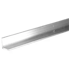 1/8 x 3/4 x 48 Inch Aluminum Angle Framing and Edging Various