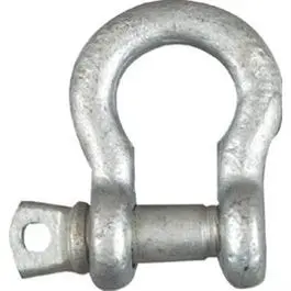 Galvanized Anchor Shackle Screw Pin 0.5-Inch Marine Grade National Hardware