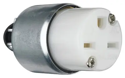 Pass & Seymour Armored Connector 15A 250V White Electrical Fitting Pass u0026 Seymour