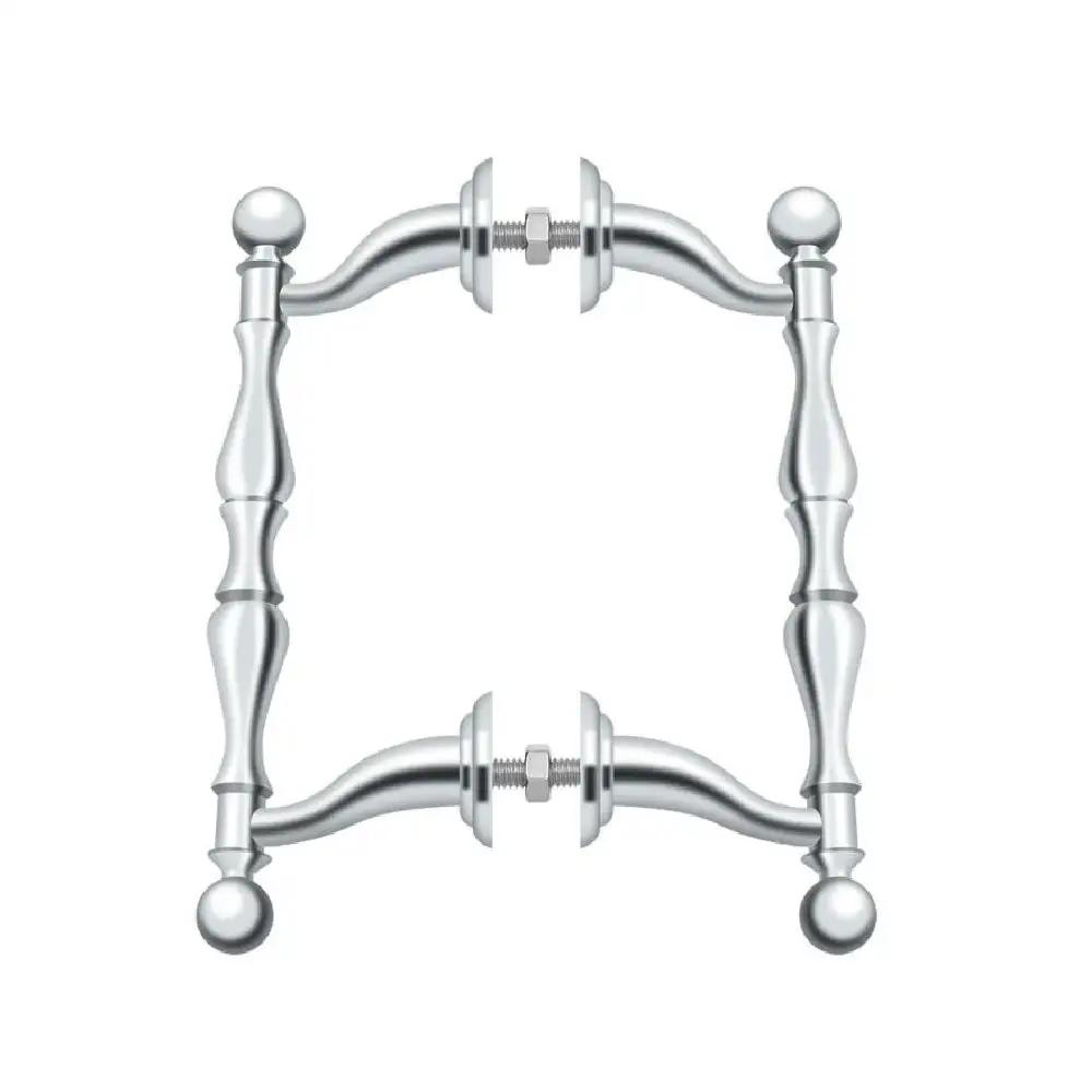 Deltana OHP620CR003 Back-To-Back Set Off-Set Cabinet Pull Lifetime Brass