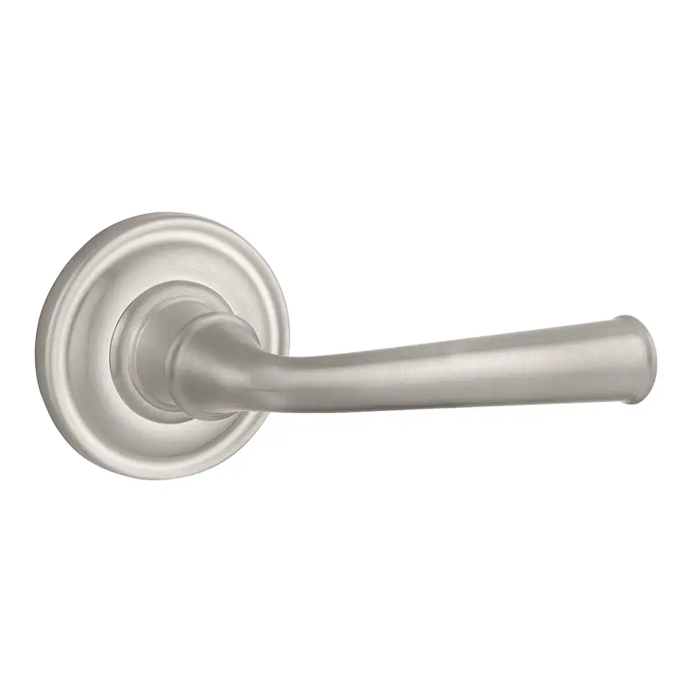 Reserve Federal Bed Bath Door Lever Traditional Square Rose - Home Hardware Equipment BALDWIN