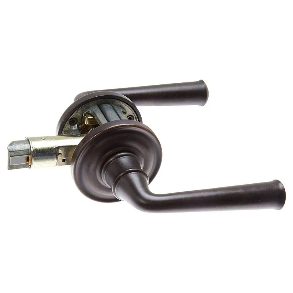 Reserve Federal Bed Bath Door Lever Traditional Square Rose - Heavy Duty Hardware Tools BALDWIN
