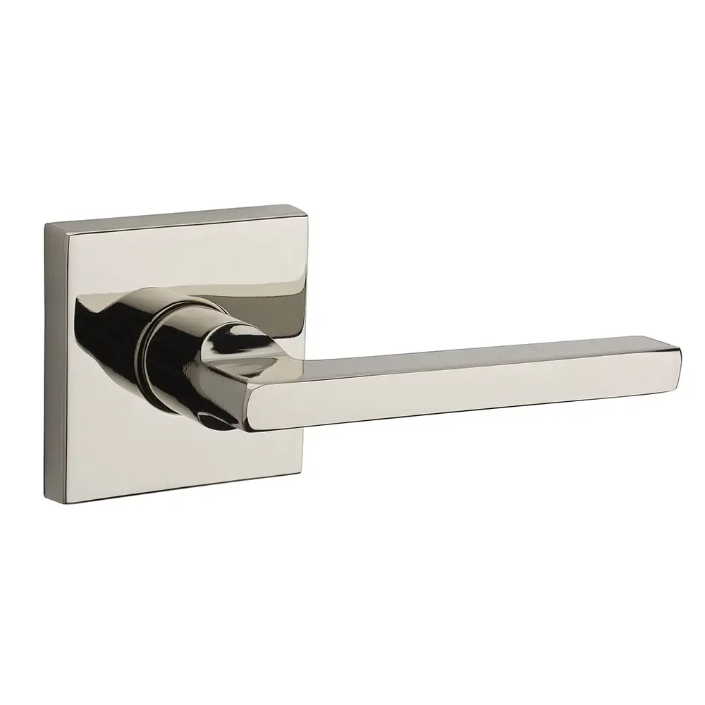 Reserve Taper Bed Bath Door Lever Rustic Square Rose - Best Construction Hardware Store BALDWIN