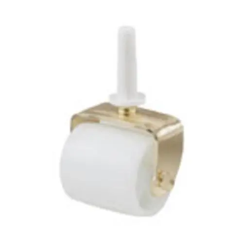 Shepherd Hardware 9535 Plastic Bed Roller Wide Wheel 2 1/8 Inch White Smooth Rolling