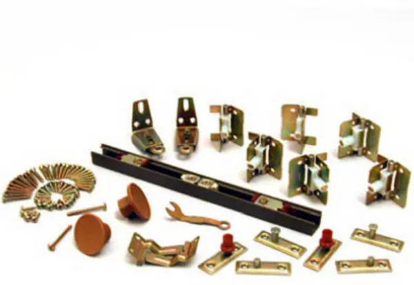 Johnson Hardware 1700606H 60 Inch Bi-Fold Door Hardware Set Heavy Duty