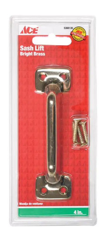 Ace 4 Inch Zinc Outside Corner Brace 5.25 Inch W X 4 Inch D