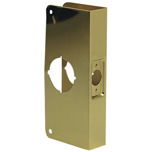Prime-Line U 9548 Solid Brass Door Reinforcer 2-1/8" Enhanced Security Prime Line