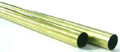 K&S 9217 Round Brass Tube 0.029 x 1/2 x 36 Inches DIY and Crafting
