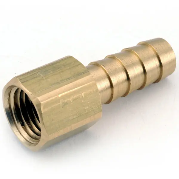 Anderson Metals 757002-0506 Lead Free Brass Barb Insert 5/16 x 3/8 FPT