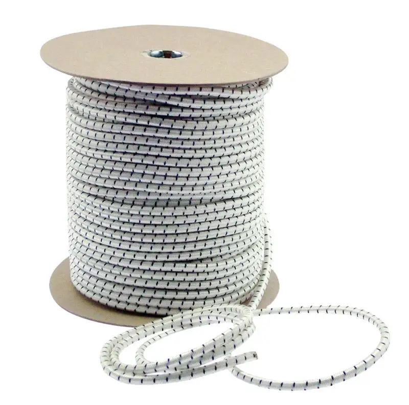 Keeper White Bungee Cord 300 ft Length 5/16 Diameter 1 Pack