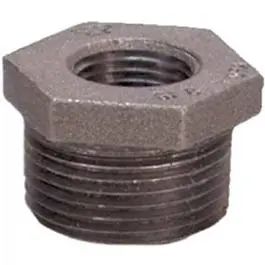 Hex Reducing Bushing 3/4 x 3/8- Pipe Fitting Plumbing Anvil