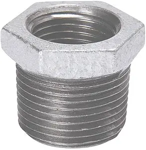 B-11412 1-1/4X1/2 Galvanized Bushing Pipe Connections Stz Industries