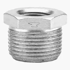 Galvanized Hex Bushing 1.5 x 1- Pipe Fitting Various