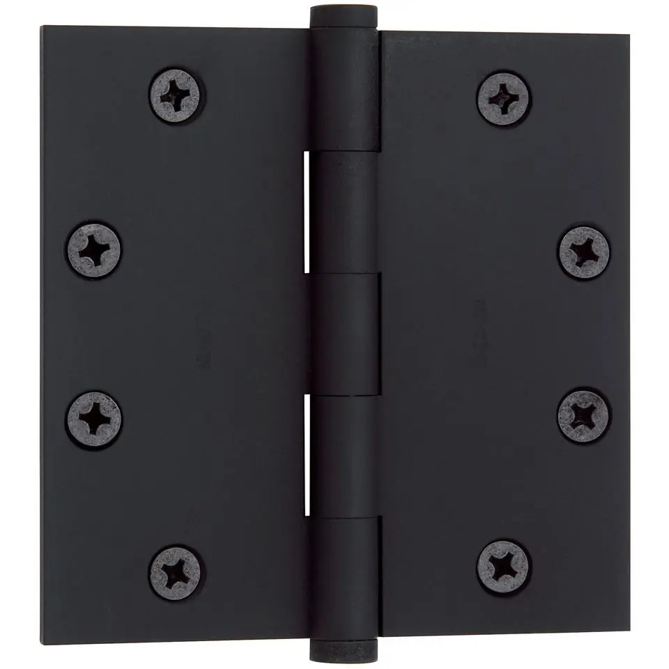 1045.190 4.5 SQR Plain Bearing Hinge Satin Black