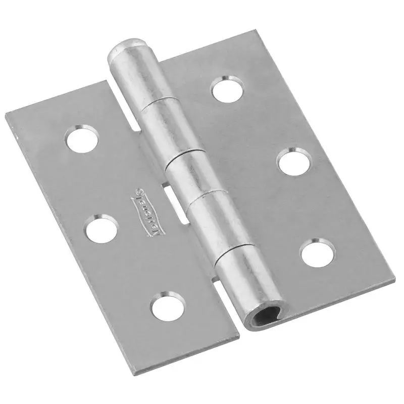 National Hardware 2-1/2 Inch Brass Gold Steel Cabinet Hinge 2 Pack Kitchen and Bathroom Cabinets