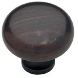 1.25-Inch Bronze Round Cabinet Knob Traditional Home Decor Liberty