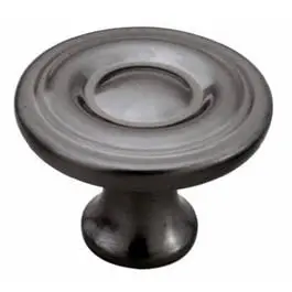 1.25-Inch Bronze Round Ring Cabinet Knob Vintage Style Cabinets Liberty