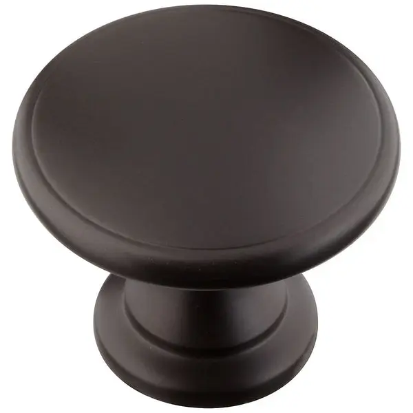 National Hardware N331-595 Oil Rubbed Bronze Cabinet Knob 1-3/4 Inch Diameter