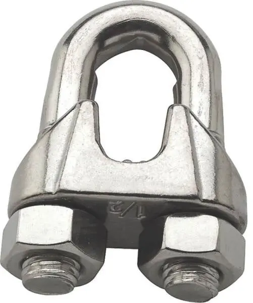 Baron 260S-1/2 Stainless Steel Wire Cable Clamp Heavy Duty Use