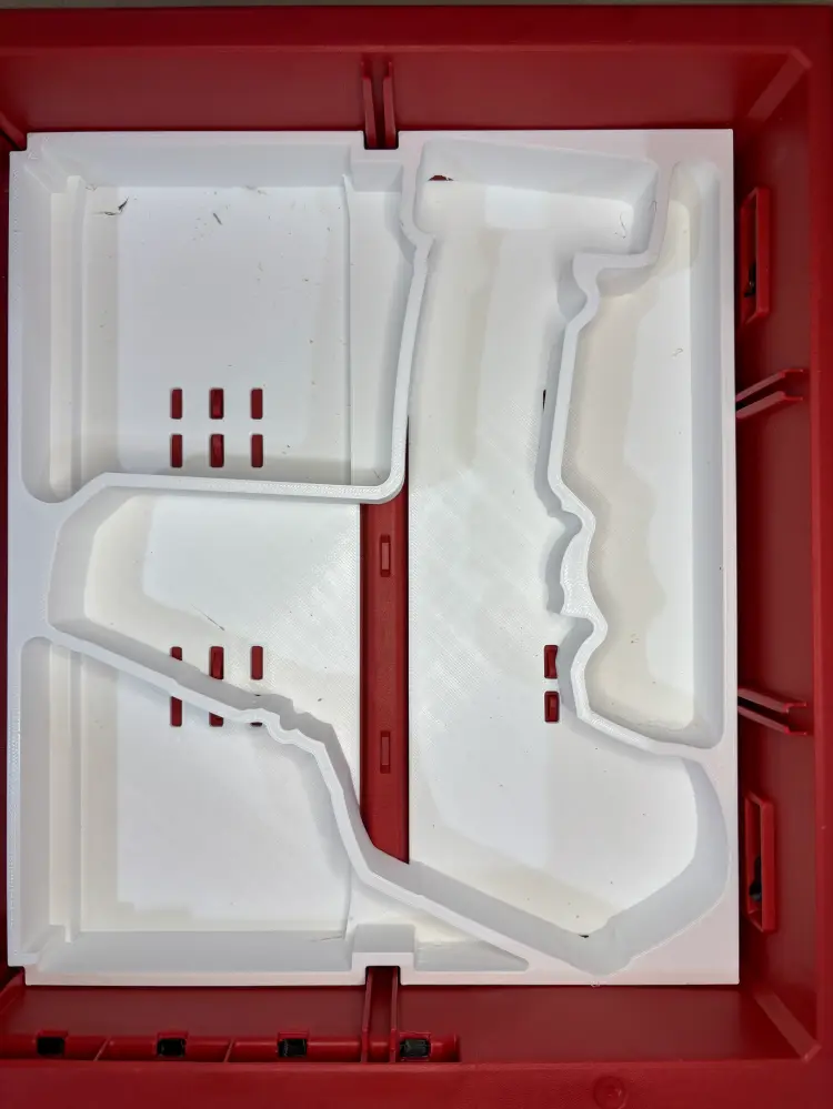 Packout Drawer Insert Milwaukee M12 Cable Cutter (MCC D) Quick Release