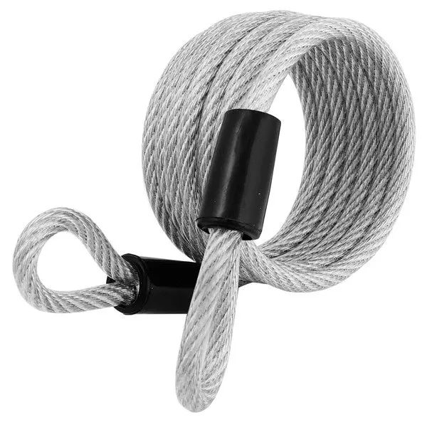 Master Lock 65-D Self-Coiling Coated Padlock Cable 1/4 x 6 Feet