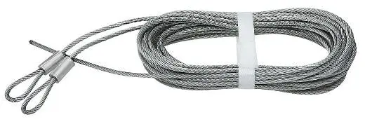 National Hardware N280-313 Extension Spring Lift Cable 12 Foot x 1/8 Inch 2-Pack