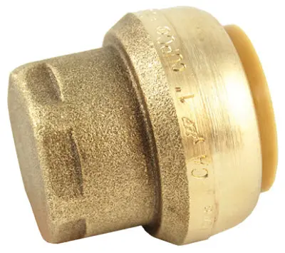 SharkBite U520LFA Push-To-Connect Lead Free Endstop Cap Plug 1 Inch
