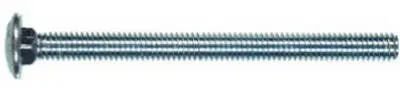 Hillman 240198 Carriage Bolt 3/8-16 X 7 Inch 50 Pack Zinc Plated Steel