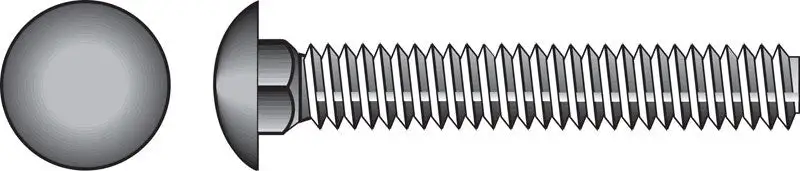 Hillman 0.375 X 4 L Stainless Steel Carriage Bolt 25 Pack