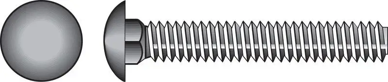 Hillman 3/8 X 4-1/2 L Hot Dipped Galvanized Steel Carriage Bolt 50 pk