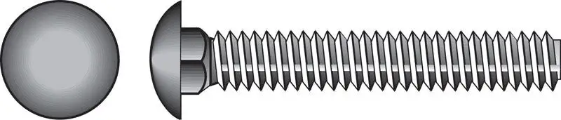 Hillman 3/8 . X 4 . Hot Dipped Galvanized Steel Carriage Bolt 50 Pack