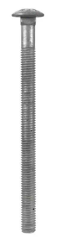 Hillman 1/2 . x 7 . L Hot Dipped Galvanized Steel Carriage Bolt 25 Pack
