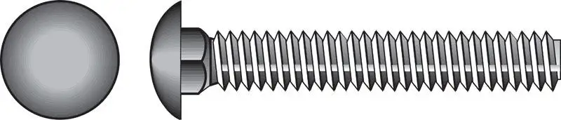 HILLMAN 3/8 X 6 Stainless Steel Carriage Bolt 25 Pack