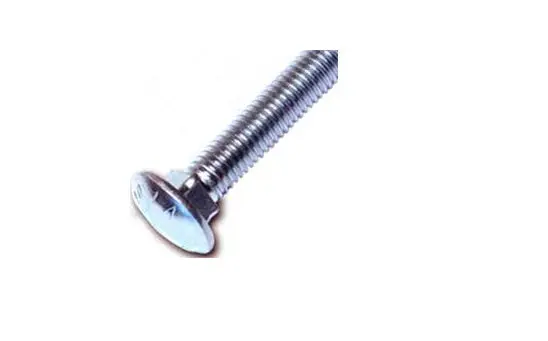 Midwest Products 01076 Carriage Bolt Zinc Plated General Construction