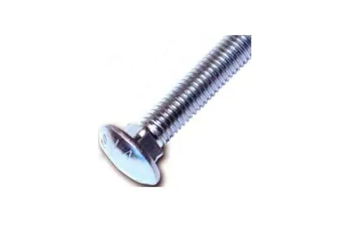 Midwest Products 01097 Zinc Carriage Bolt Reliable Fastening Solution