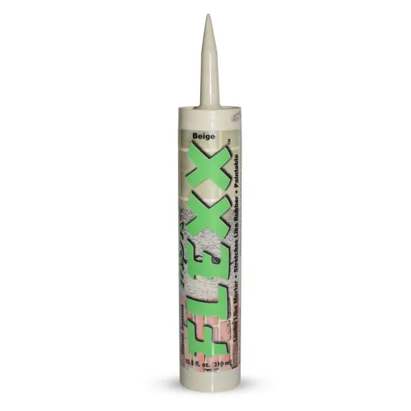 Sashco 15010 Mor-Flexx Easy Stucco & Mortar Repair Sealant 10.5 Oz Beige