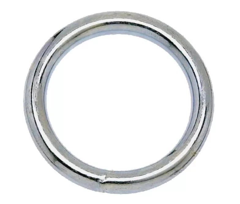 Campbell Chain T7665042 Welded Ring 1-1/2 Inch Heavy Duty Steel Hardware