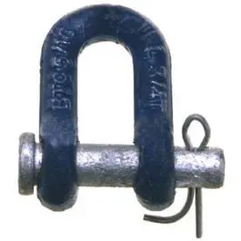 Forged Carbon Steel Round Pin Chain Shackle 1/2-Inch Heavy Duty Apex