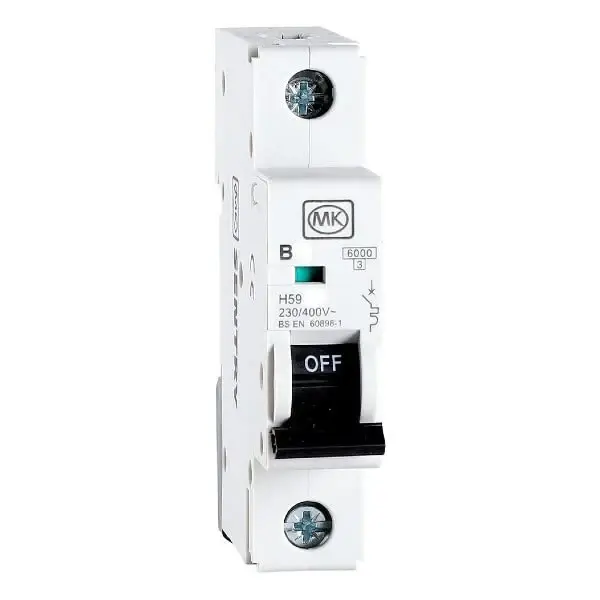 MK Circpro H5920S Sentry 20A MCB Type B Individual Pole 6kA
