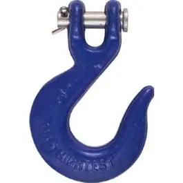 Blue Clevis Slip Hook 1/4-Inch Heavy Duty Lifting Hardware National Hardware