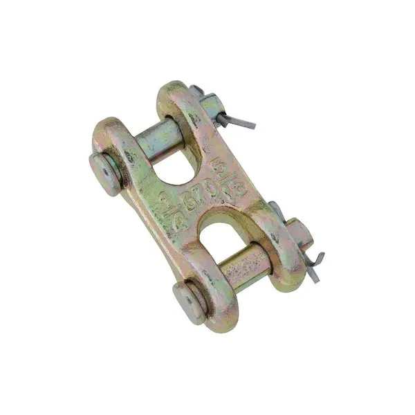 National Hardware Double Clevis Link 1/4" & 5/16" Yellow Chromate Rigging