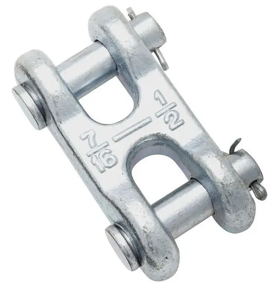 National Hardware N240-895 1/2 Inch Zinc Plated Double Clevis Link