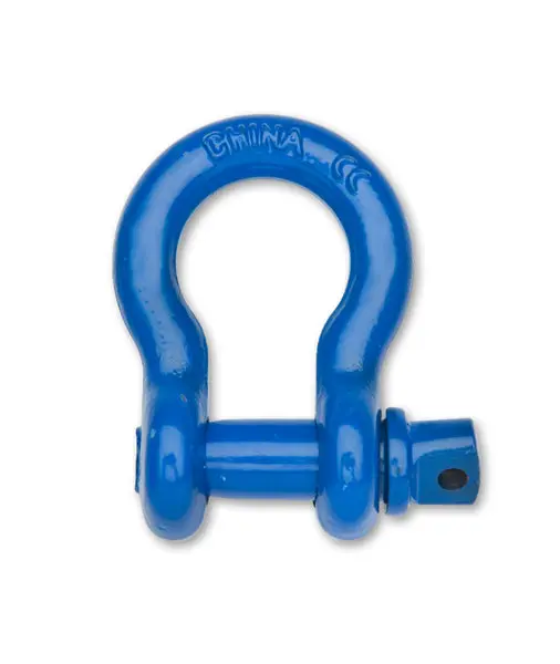 Campbell Forged Steel Farm Clevis Blue Powder Coat 1/2 Inch Heavy Duty Towing Attachment