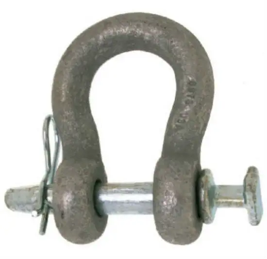 Campbell 7/8 Straight Clevis Long Body Electro-Galvanized Heavy Duty Use