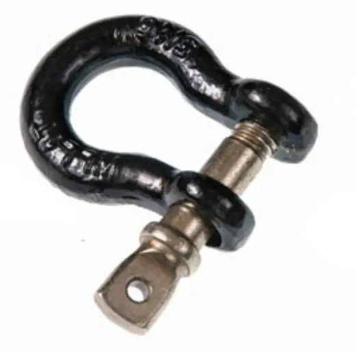 Double HH 24047 Black Painted Farm Clevis Zinc Plated Pin and Clip 3/4 x 3 Inch