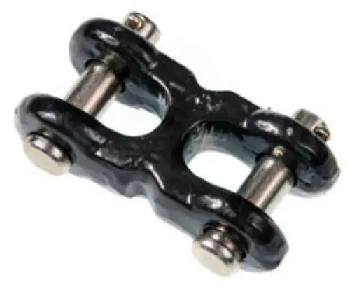 Double HH 24096 Mid Link Double Clevis 3/8 Inch 6600 Working Load Limit